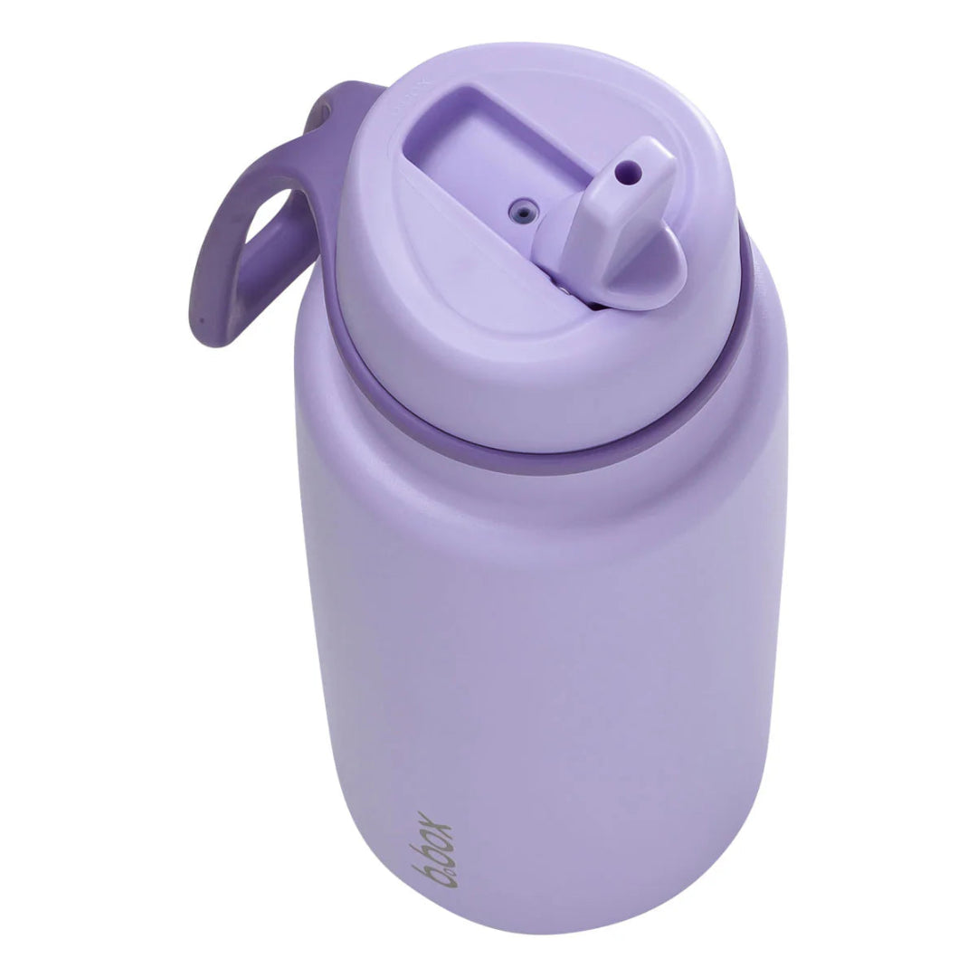 B.Box Insulated Flip Top Bottle-Lilac Love 1L
