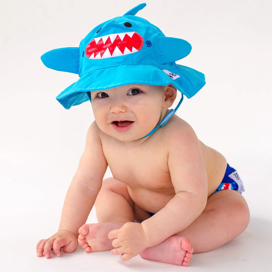 Baby Sun Hat UPF 50+ Sherman the Shark