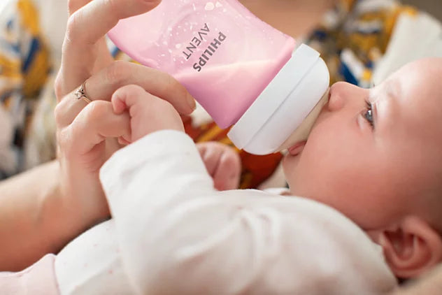 Natural Response 260ml Baby Feeding Bottle Pink - SCY903/11