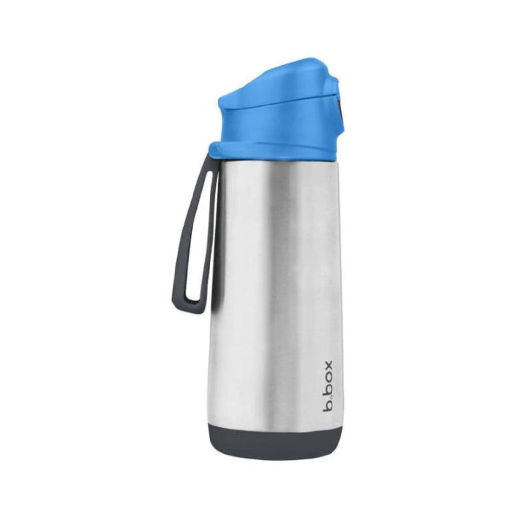 B.Box Insulated Spout Bottle-Blue Slate 500Ml