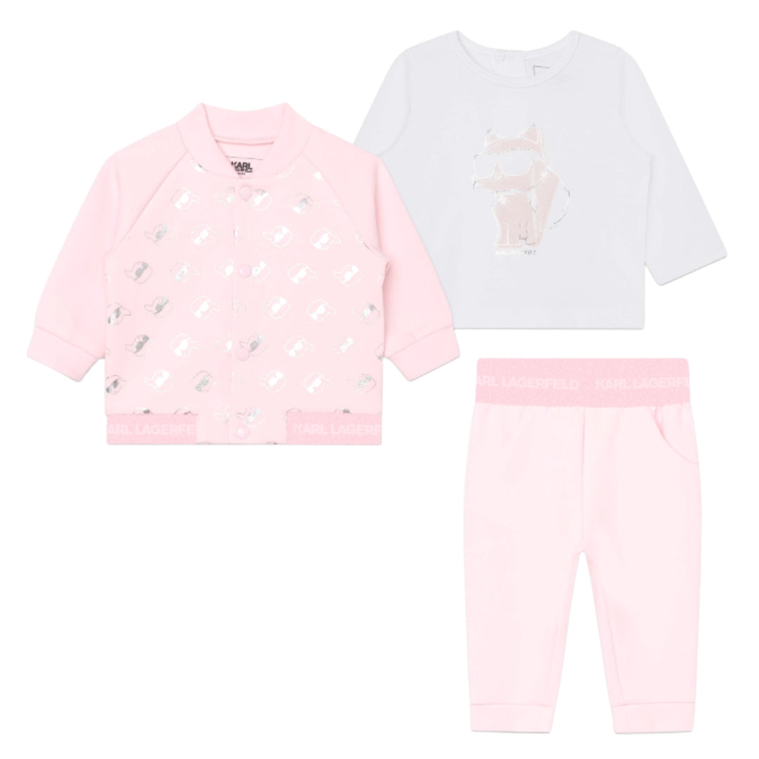 Boss Kidswear 3-Piece Tracksuit for 9-Month-Olds - Atelier Yvette