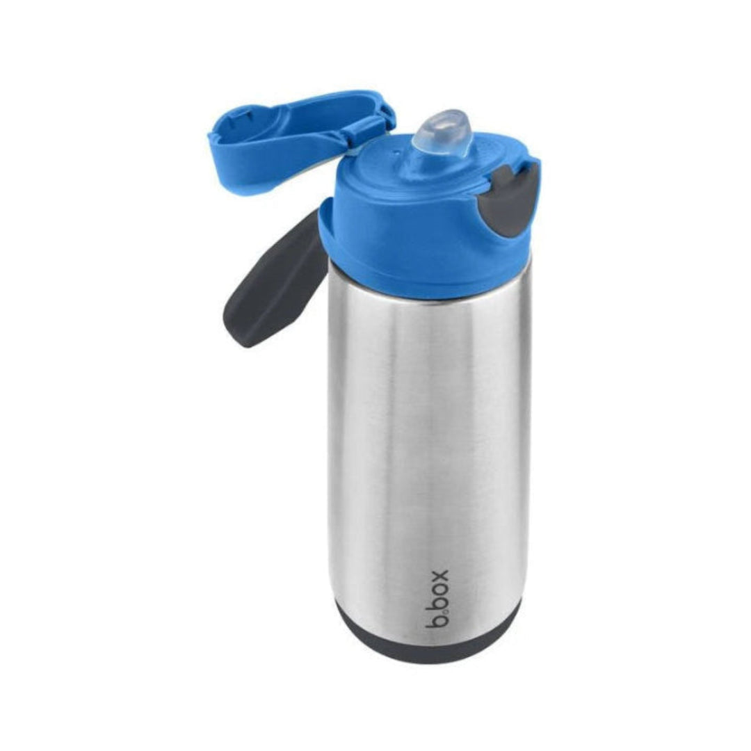 B.Box Insulated Spout Bottle-Blue Slate 500Ml