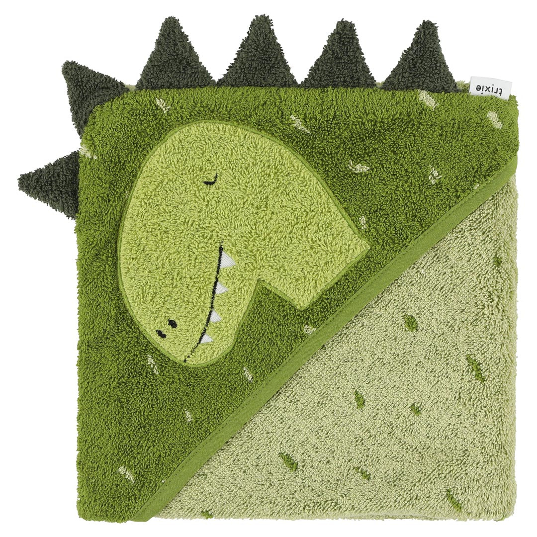 Hooded towel 75x75cm - Mr. Dino