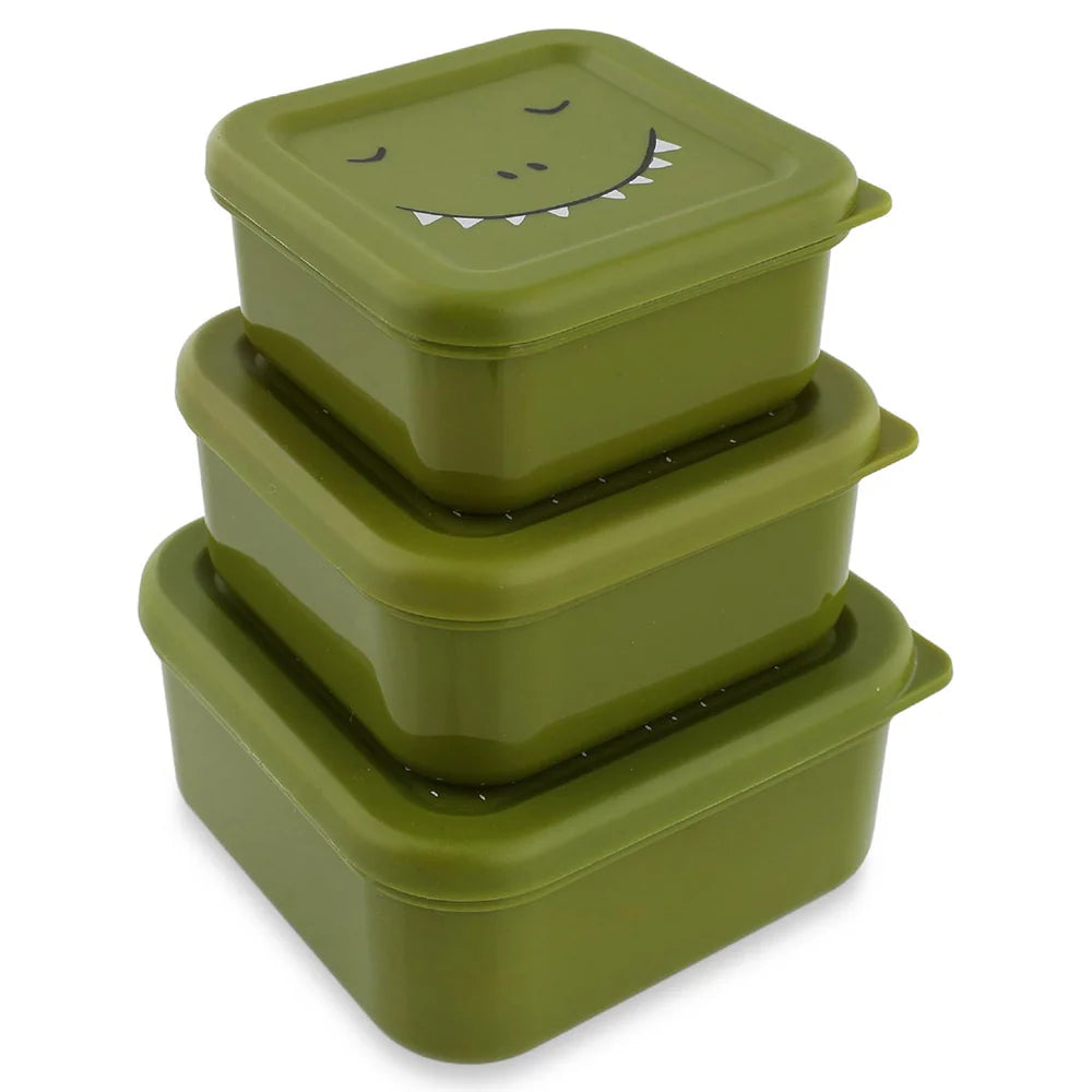 Snack box nesting 3 pcs -Mr. Dino