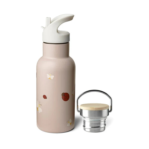 Nuuroo Bertil water bottle 350 ml - Sand flower Bee - Atelier Yvette