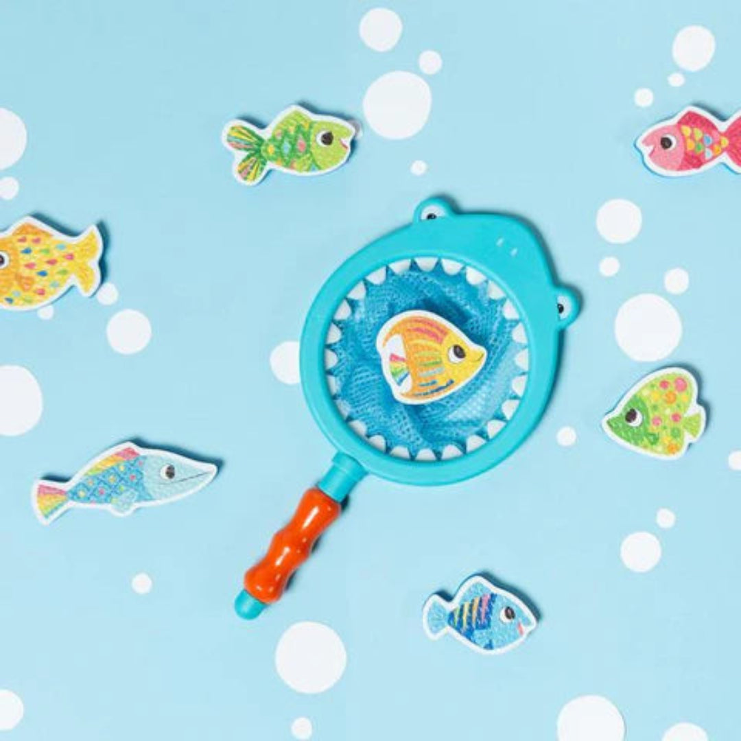 Tiger Tribe Shark Chasey: Catch the Fish – Fun, Brightly Colored Bath Toy - Atelier Yvette