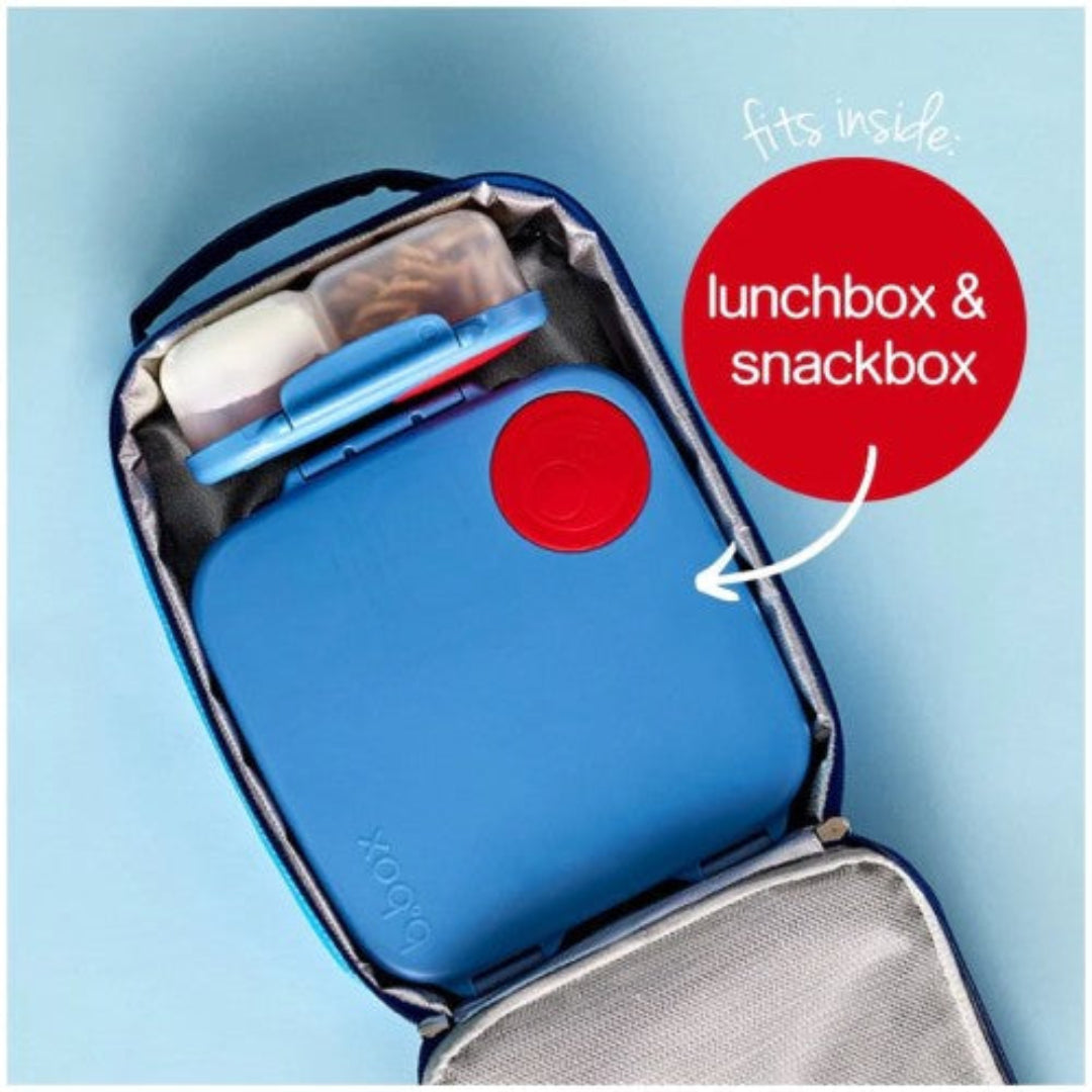 B.Box Large Insulated Lunch Bag- Deep Blue