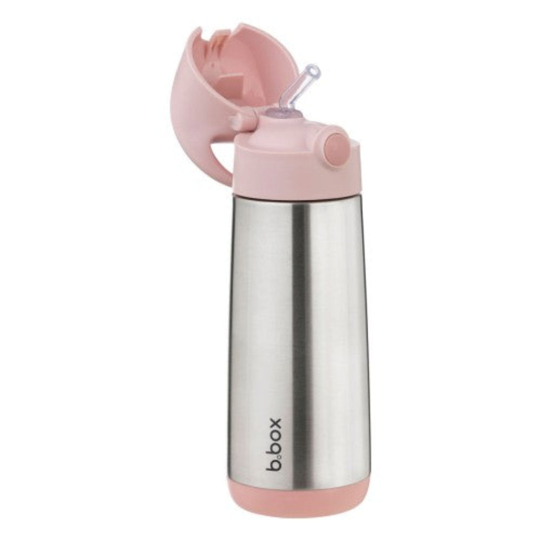 B.Box Insulated Drink Bottle-Blush Crush 500Ml