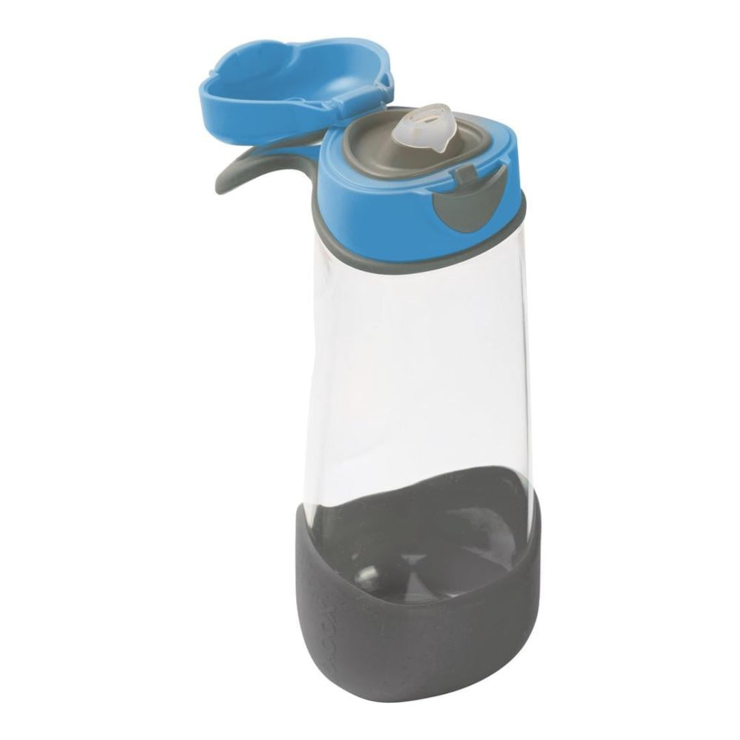 B.Box Sports Spout Bottle-Blue Slate 600Ml