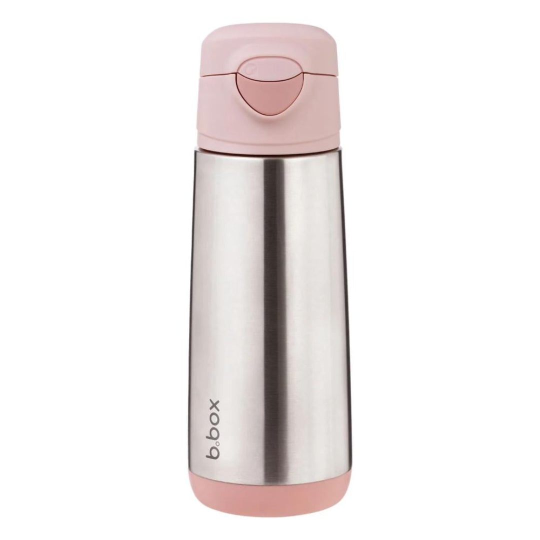 B.Box Insulated Spout Drink Bottle-Blush Crush 500Ml
