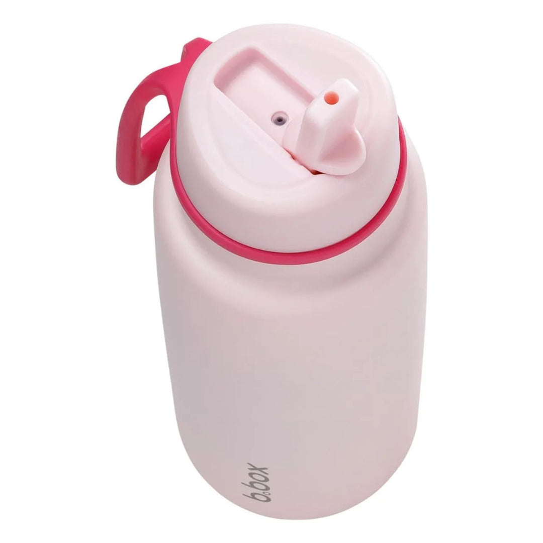 B.Box Insulated Flip Top Bottle-Pink Paradise 1L