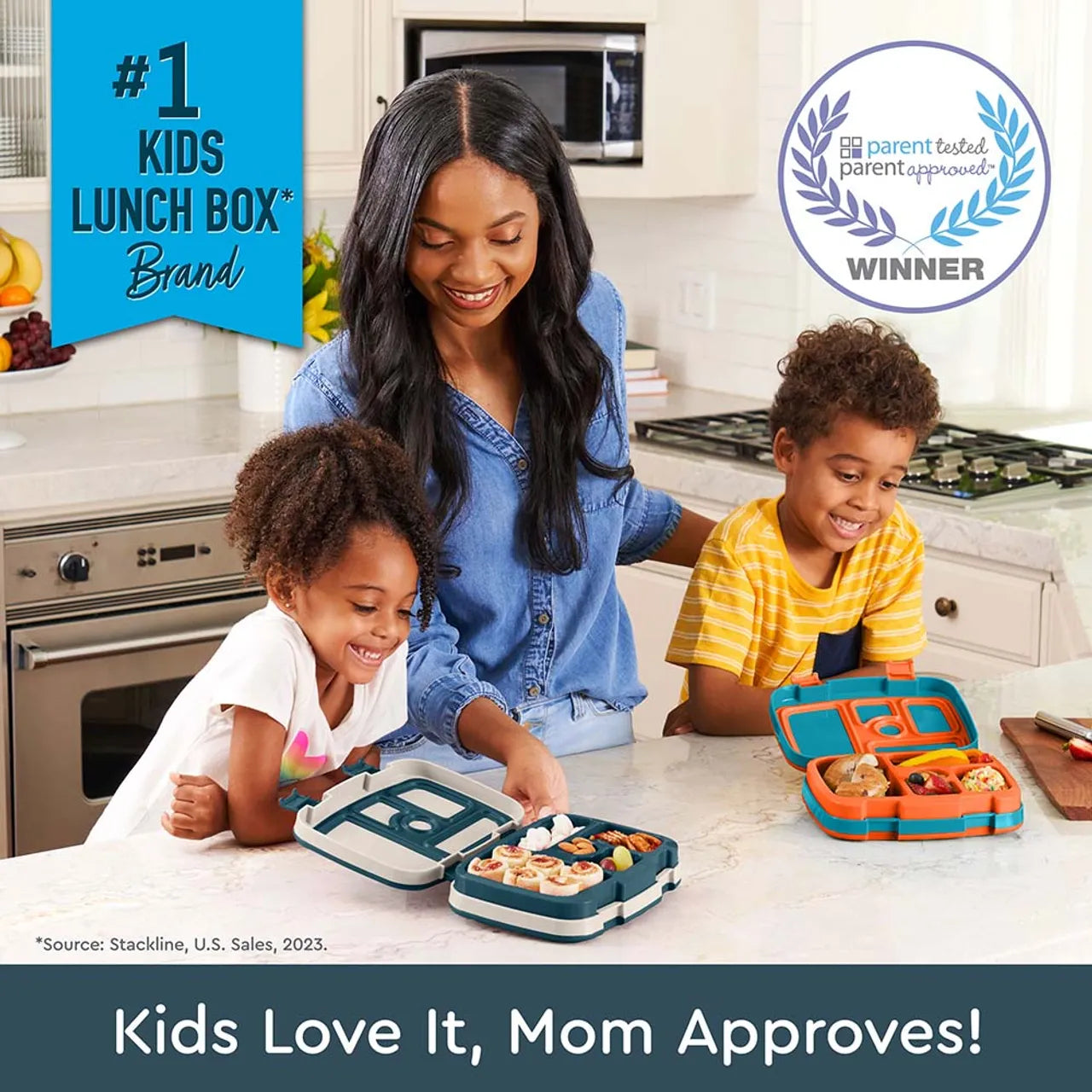 Kids Prints 5 Compartment Lunchbox - Skies