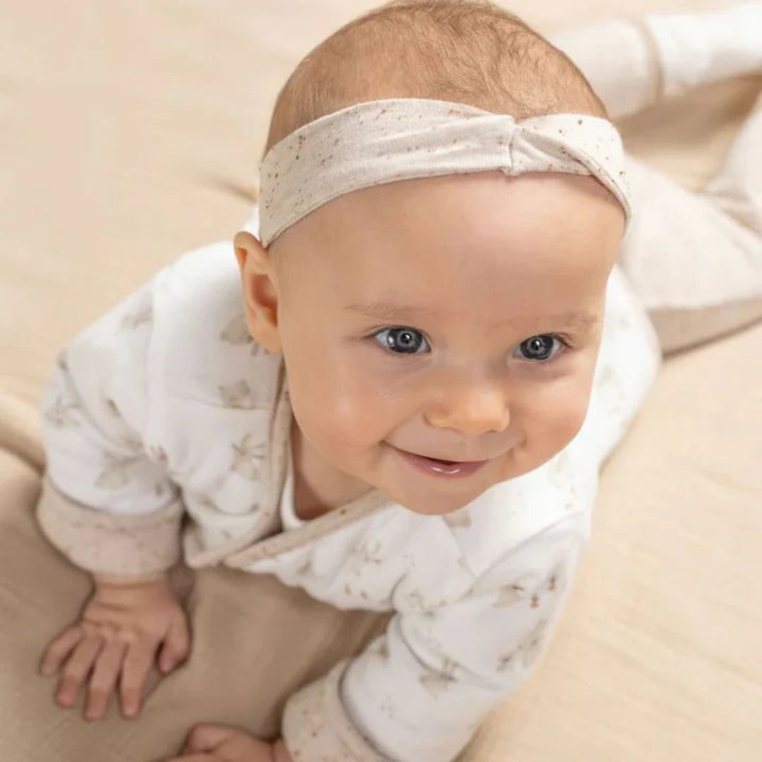 Little Dutch 2 Pack Baby Headband Set - Baby Bunny / Sand - Atelier Yvette