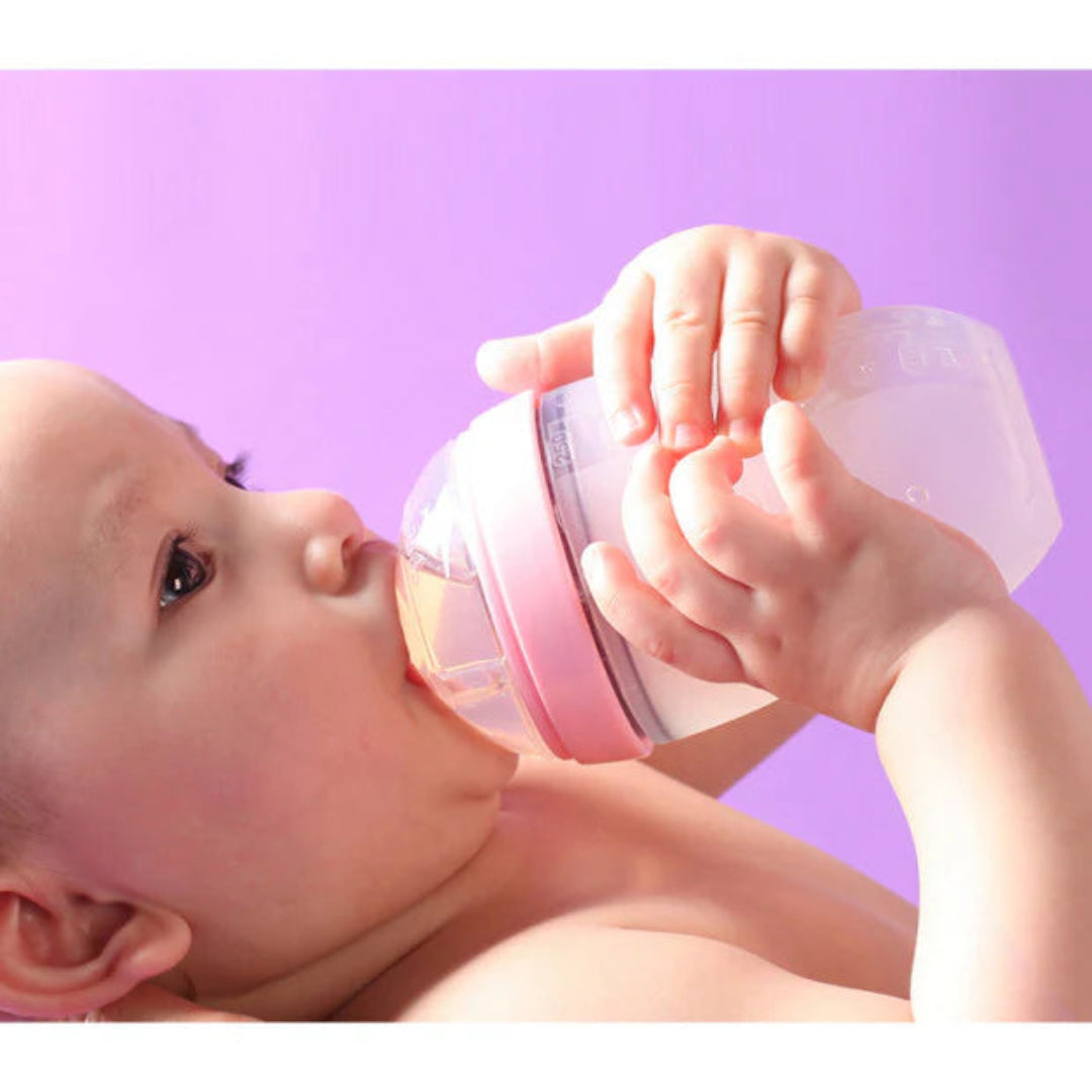 Comotomo 250ml Pink Baby Bottle Single - Atelier Yvette