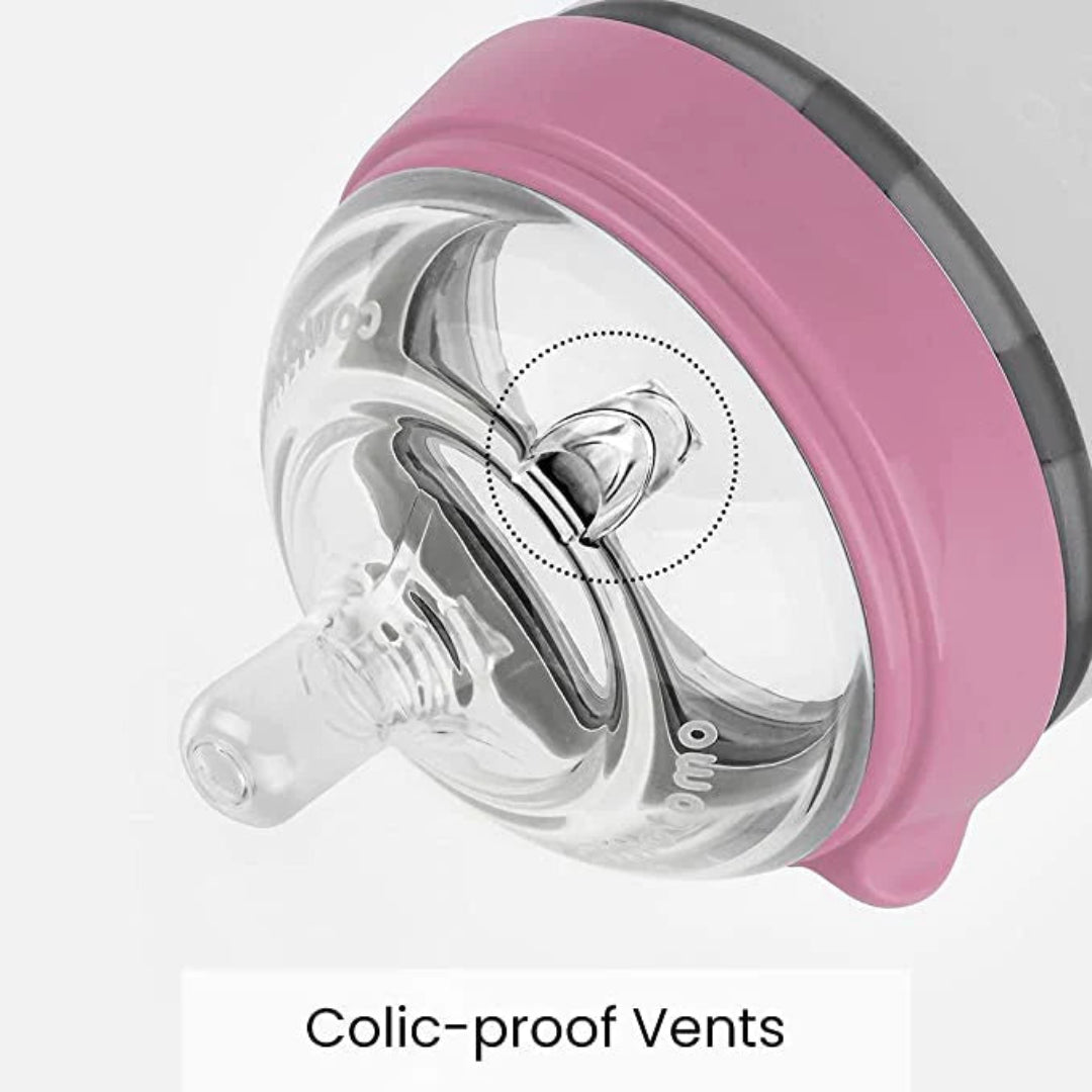 Comotomo 250ml Pink Baby Bottle Single - Atelier Yvette