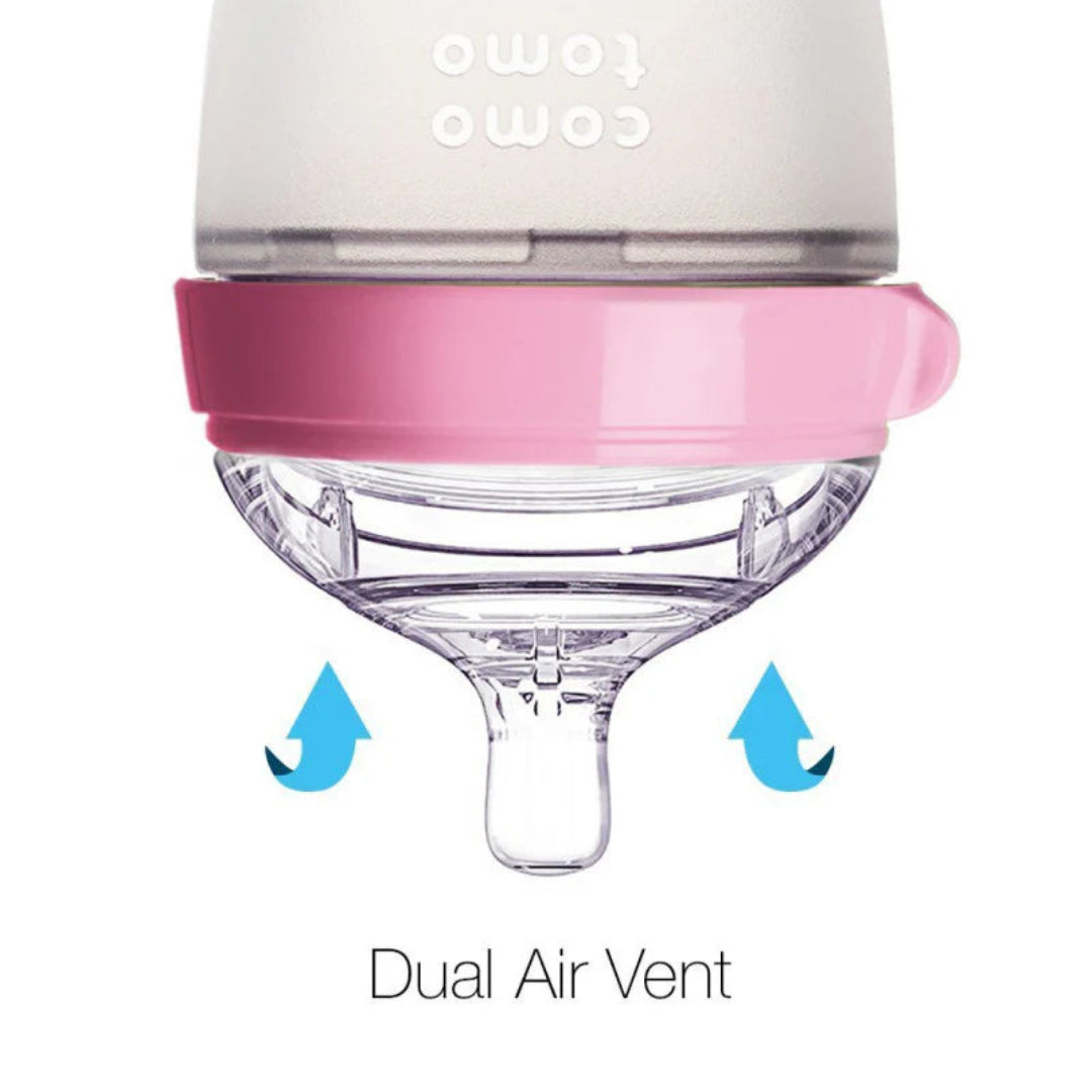 Comotomo 150ml Pink Baby Bottle - Atelier Yvette
