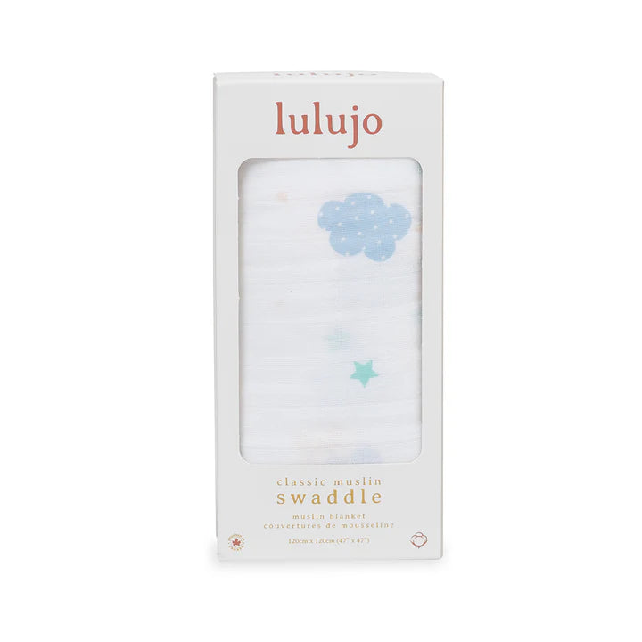 Cotton Muslin Swaddle-Dreamland
