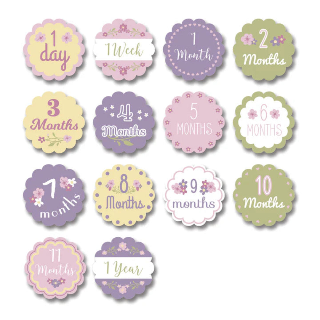 Baby’s First Year Isn't She Lovely - Milestone Blanket