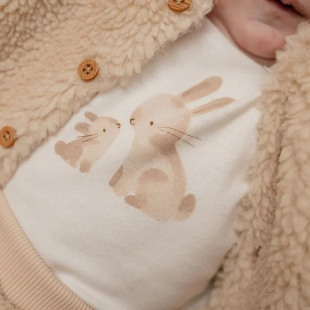 Little Dutch Long Sleeve T-shirt - Bunnies - Atelier Yvette