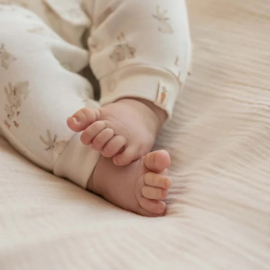 Little Dutch One Piece Baby Bunny Sleepsuit - Organic Cotton - Atelier Yvette