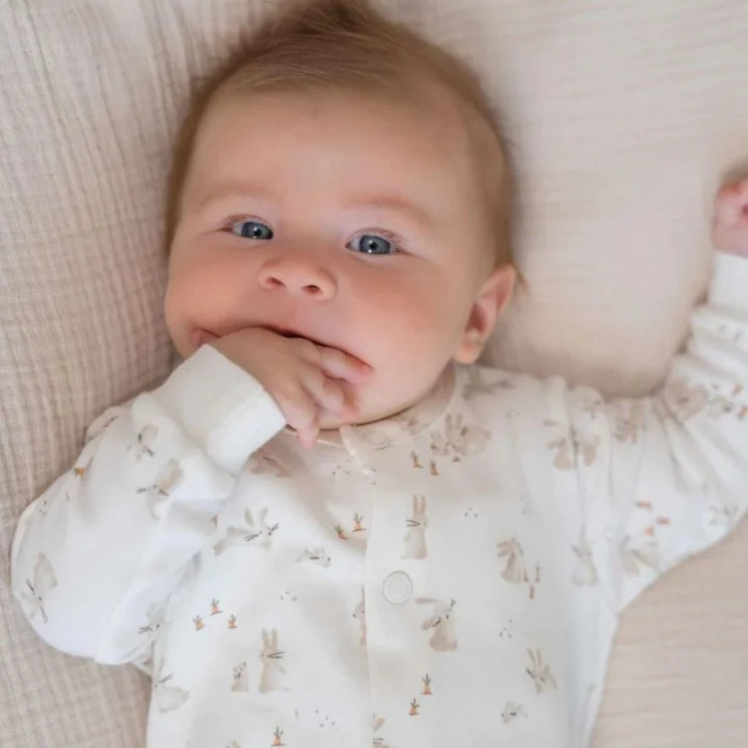 Little Dutch One Piece Baby Bunny Sleepsuit - Organic Cotton - Atelier Yvette