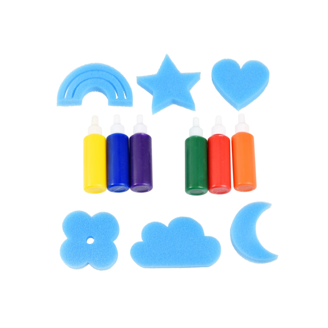 Rex London Magic Rainbow Sponge Painting Set -  Atelier Yvette