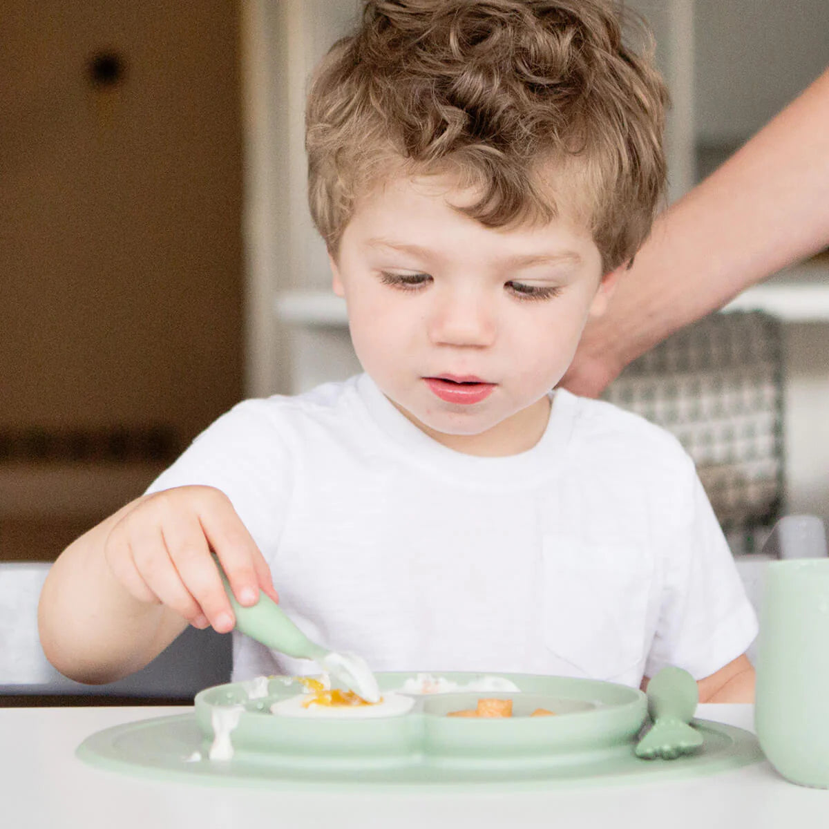 Mini Feeding Set (12m+) -Sage