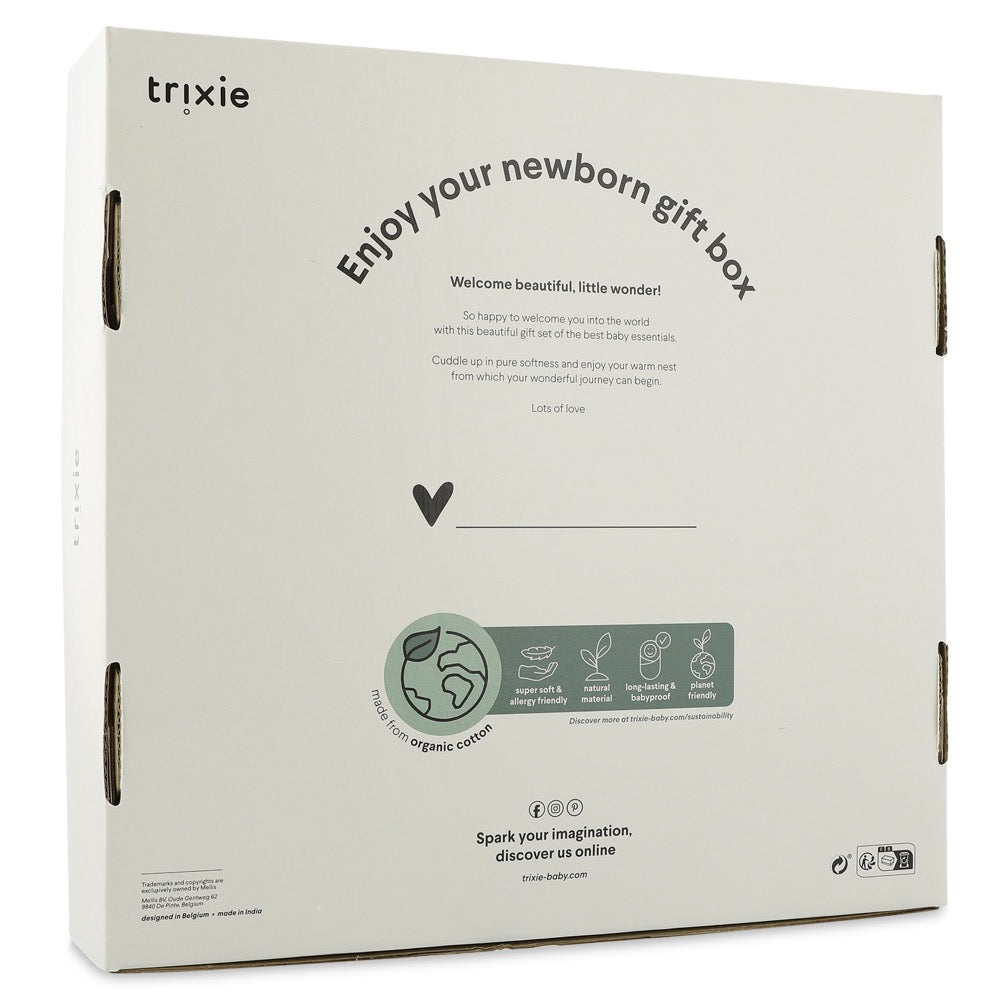 Newborn Gift Box L - Lovely Leaves