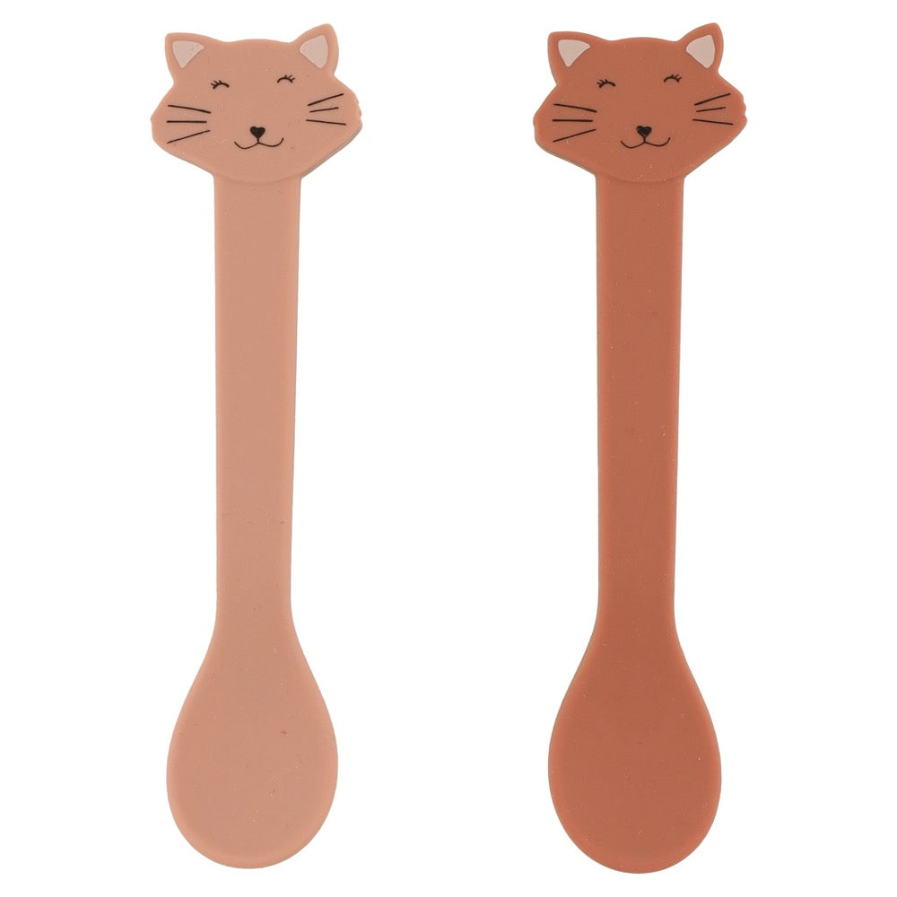 Trixie Silicone Spoon 2-Pack - Mrs. Cat - Atelier Yvette