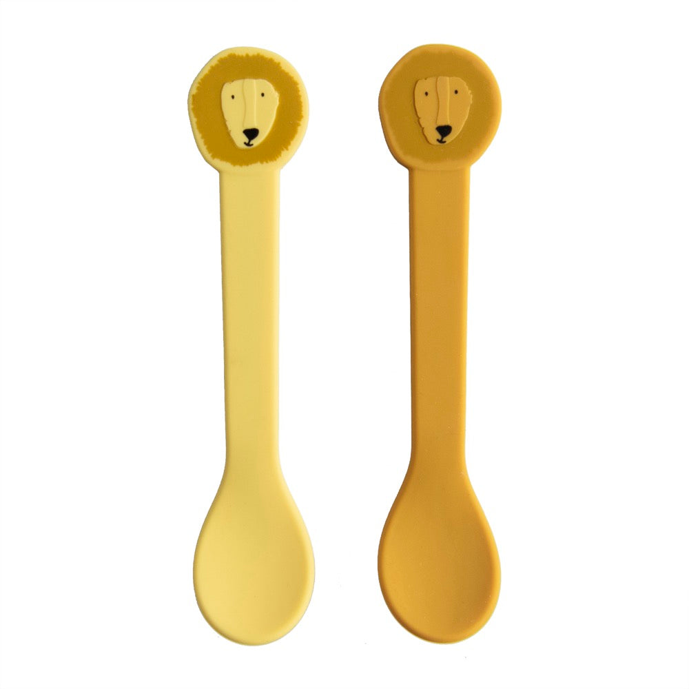 Trixie Silicone Spoon 2-Pack - Mr. Lion - Atelier Yvette