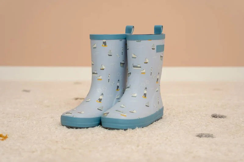 Little Dutch Sailors Bay Rain Boots 24/25 Sailors bay -  Atelier Yvette