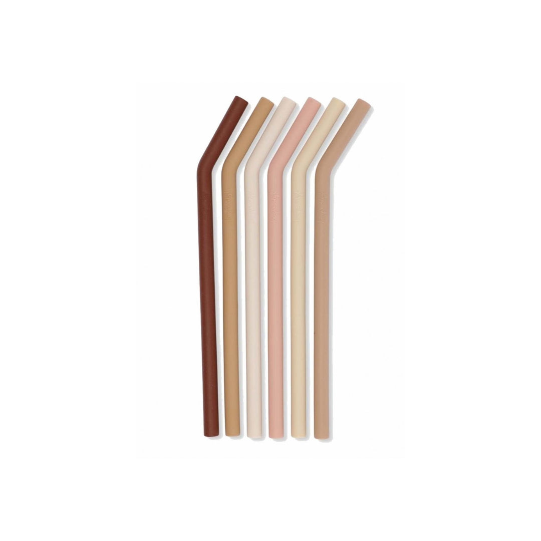 Konges Slojd Silicone Straws ( set of 6) - Atelier Yvette