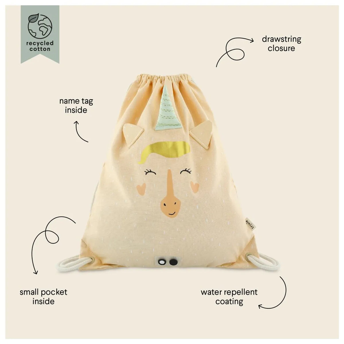 Drawstring bag - Mrs. Unicorn