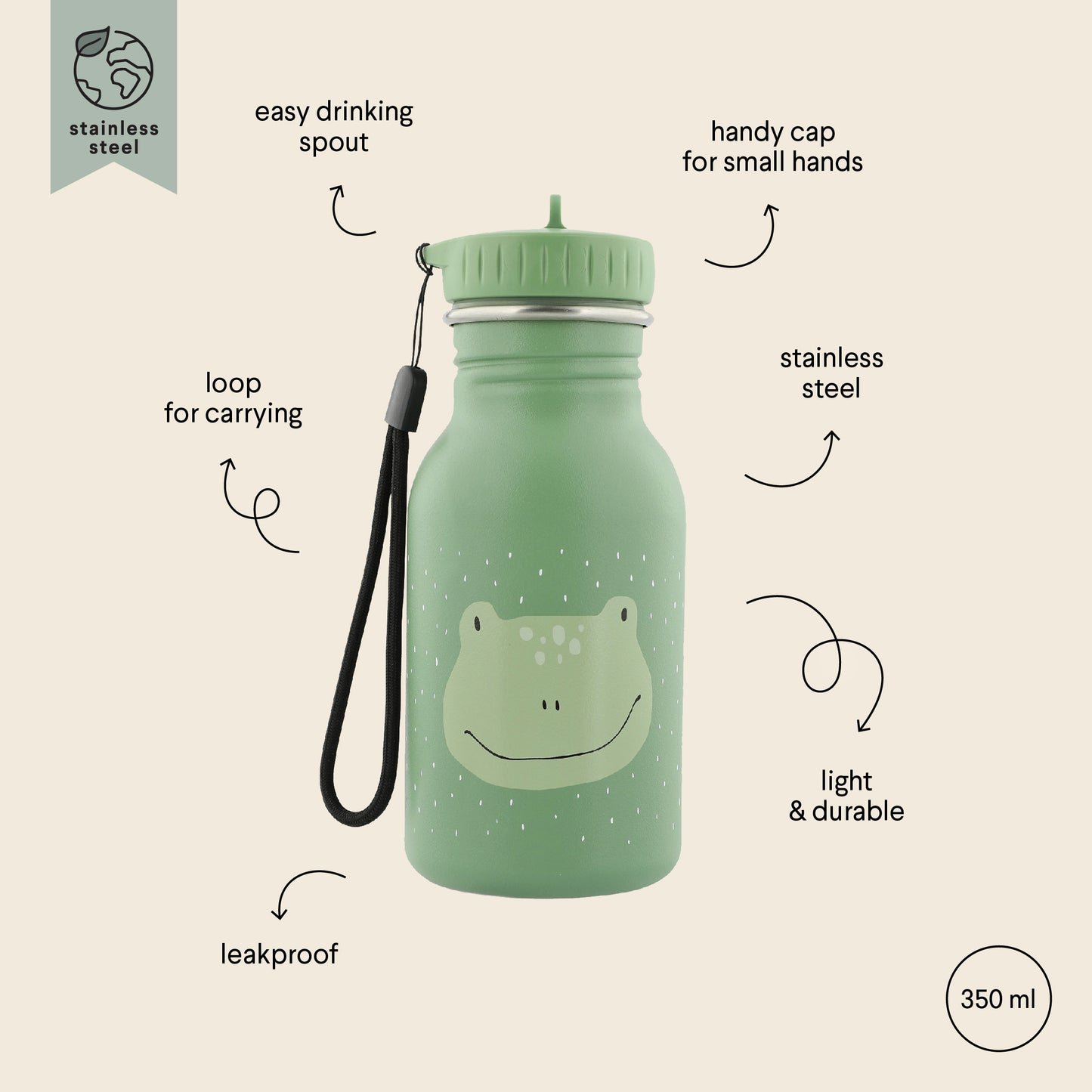 Trixie - Bottle 350ml - Mr. Frog