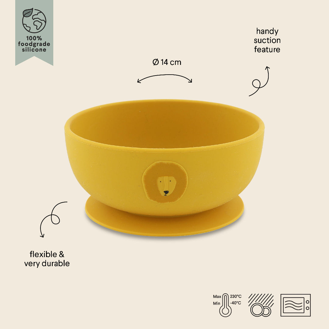 Silicone Bowl -Mr. Lion