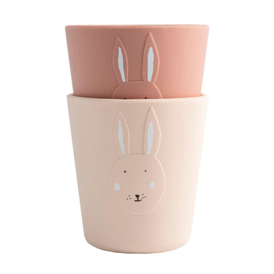 Trixie Silicone Cup 2-Pack - Mrs. Rabbit - Atelier Yvette