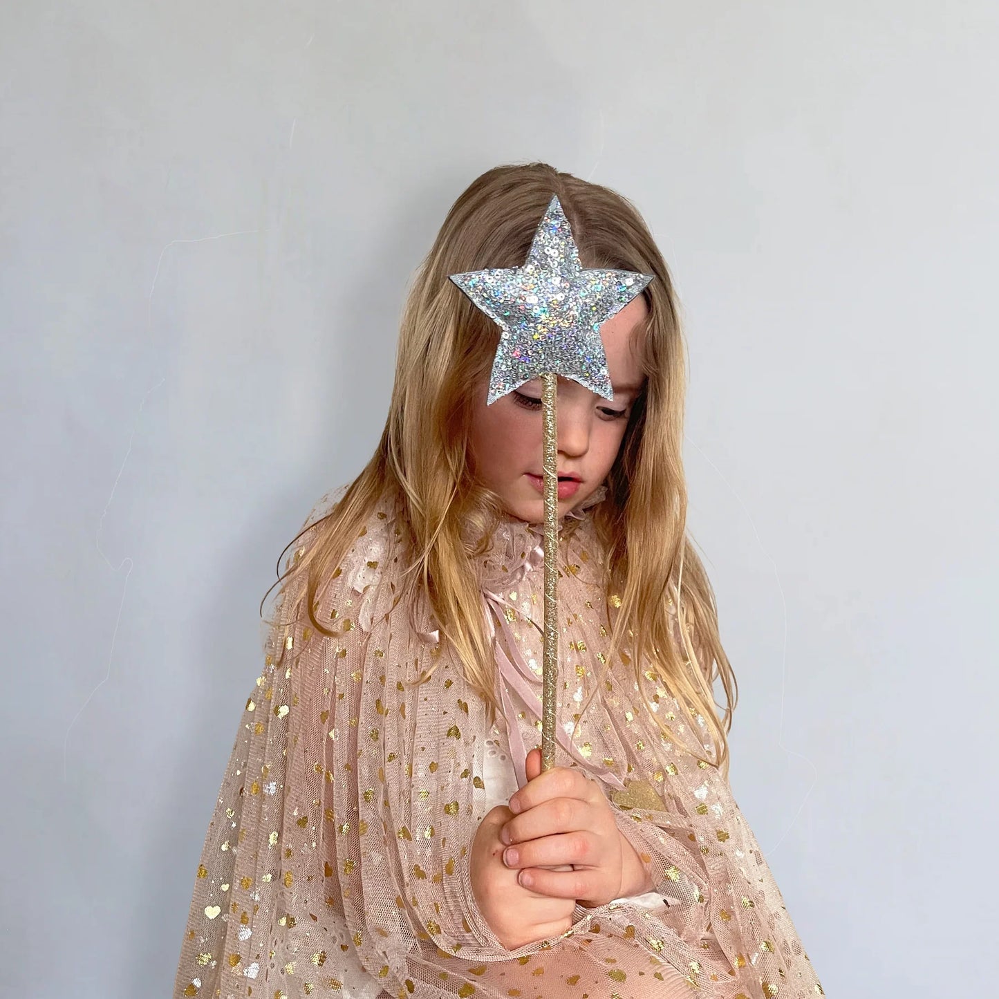 Sequin Wand - Silver