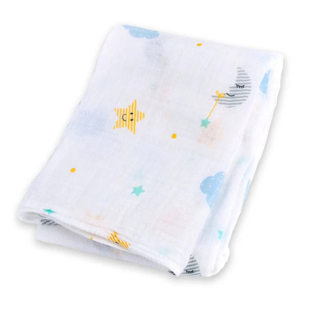 Cotton Muslin Swaddle-Dreamland