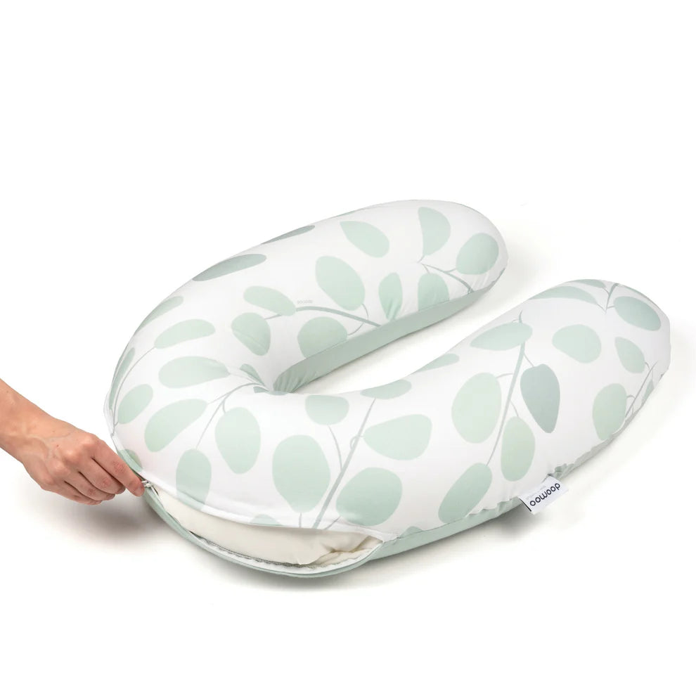 Buddy Cover Leaves Aqua Green
