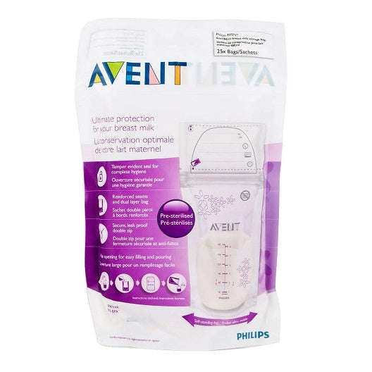 Philips Avent Breast Milk Storage Bags - Atelier Yvette