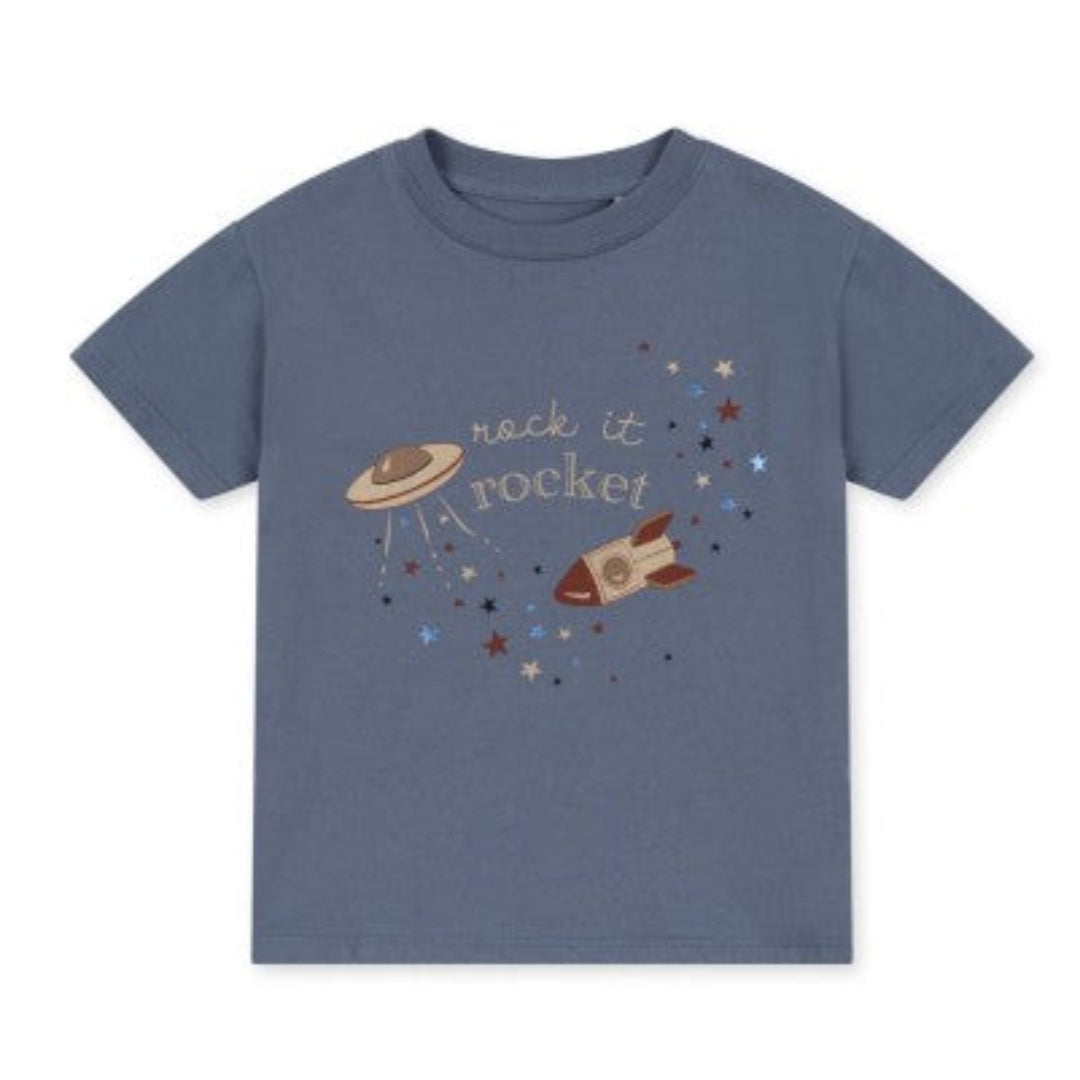 konges slojd Famo tee - rocket Soft T-shirt - Atelier Yvette