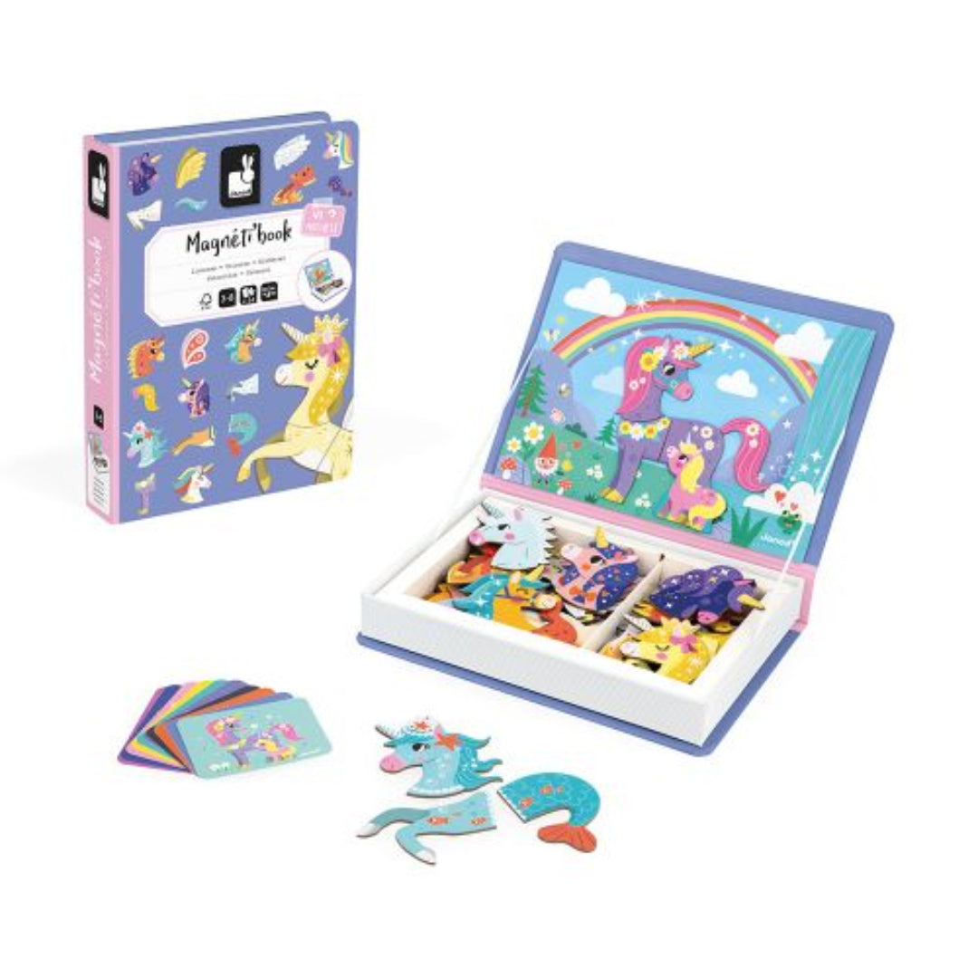 Magnetic'Book Unicorns