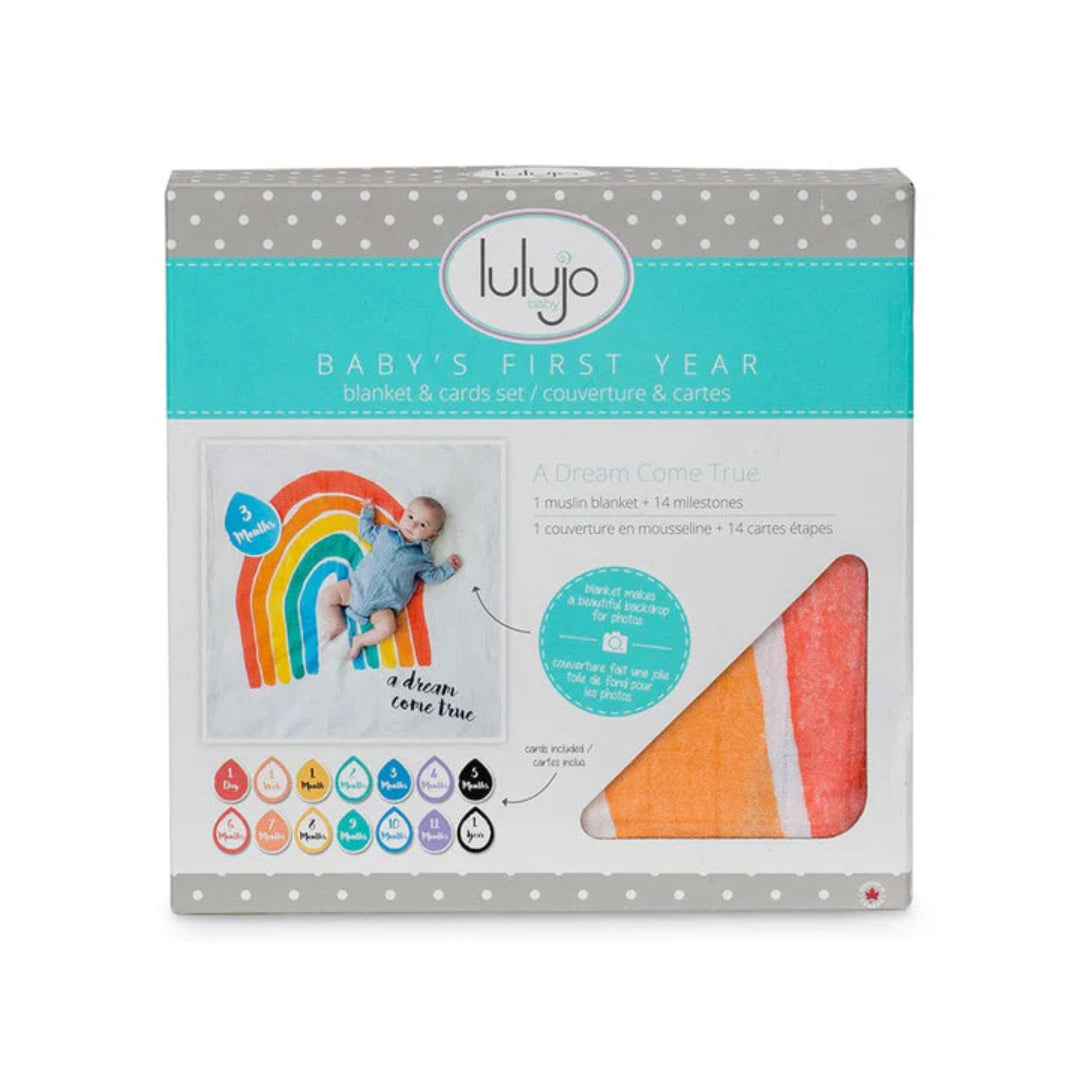 Baby’s First Year A Dream Come True-Milestone Blanket