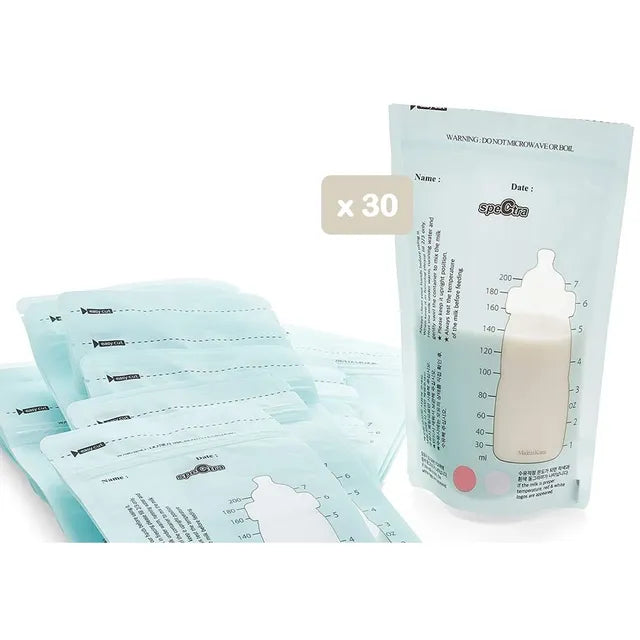 Spectra - Milk Storage Bags with Temperature Sensor 200ml - Atelier Yvette