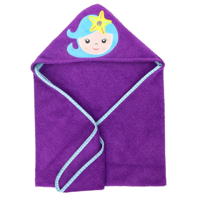 Hooded Bath Towel - Maya the Mermaid