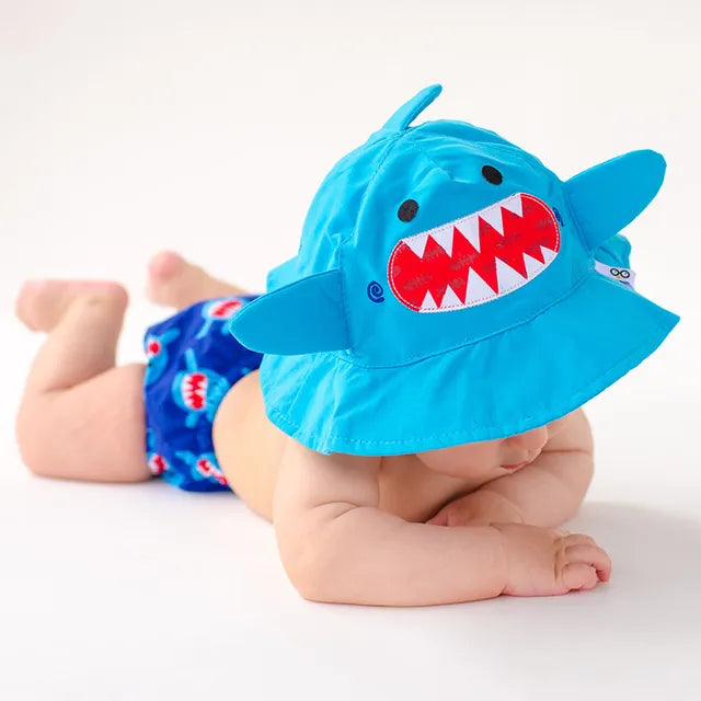 Baby Sun Hat UPF 50+ Sherman the Shark