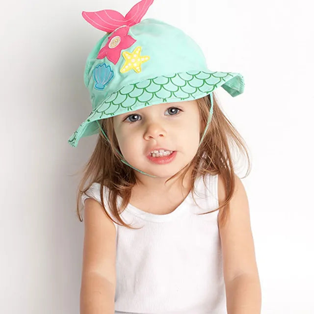 Baby Sun Hat UPF 50+ Marietta the Mermaid