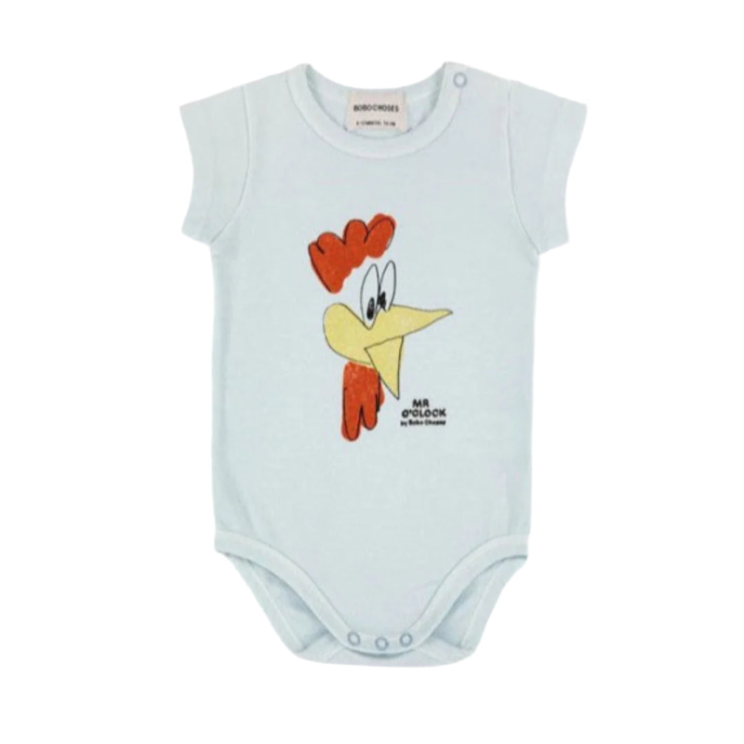 Bobo Choses Light Blue Short Sleeve Body - Atelier Yvette