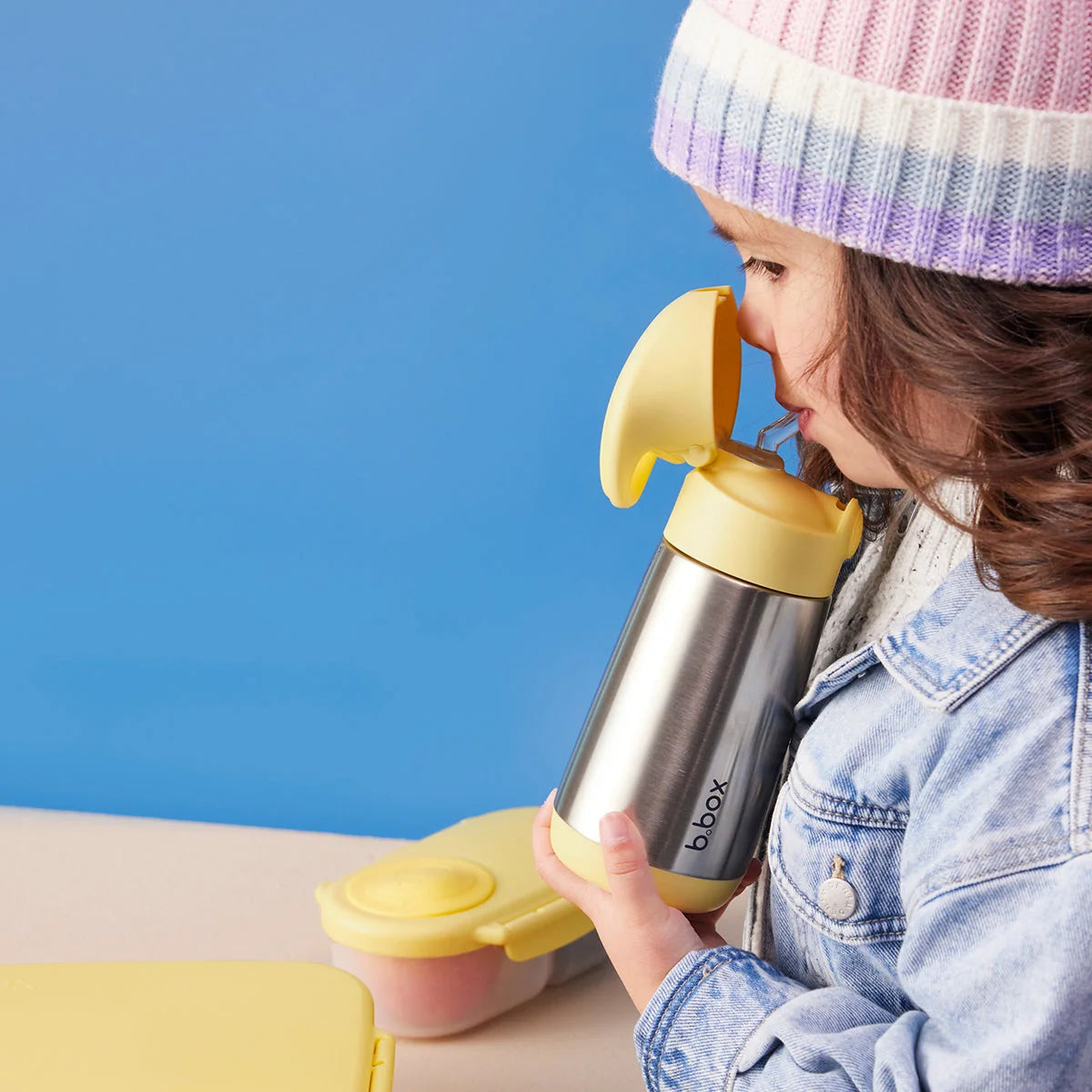 Insulated Drink Bottle - Lemon Twist 350ml