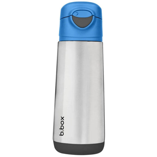 B.Box Insulated Spout Bottle-Blue Slate 500Ml
